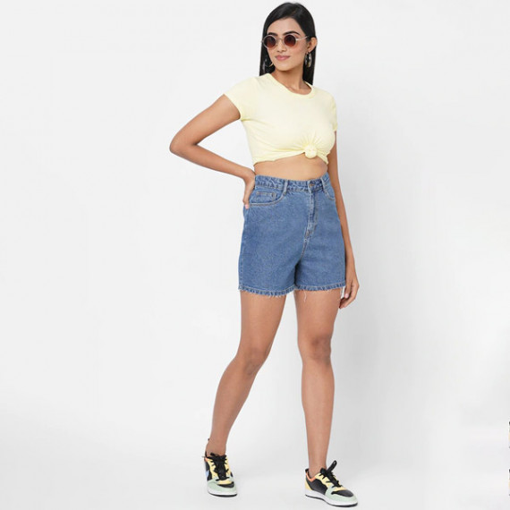 https://weavestyle.in/products/women-blue-slim-fit-high-rise-denim-shorts