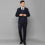 Men Beige Single Breasted Two Piece Suit