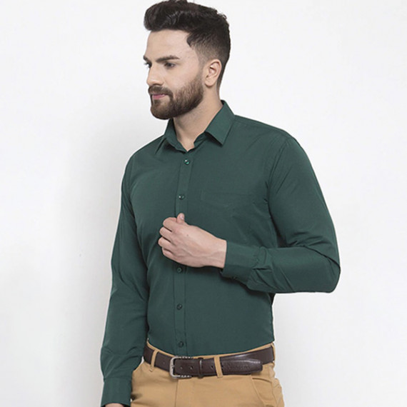 https://weavestyle.in/products/men-green-slim-fit-solid-formal-shirt