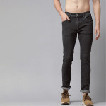 The Lifestyle Co. Men Black Skinny Fit Stretchable Jeans