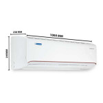 1.5 Ton 3 Star Inverter Split AC (Copper, Convertible 4-in-1 Cooling Mode, 2022 Model, IA318FNU, White)