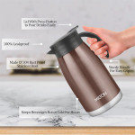 Brown 1100 Thermosteel 24 Hours Hot & Cold Carafe 1000 ml