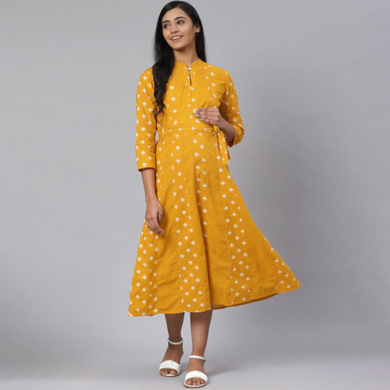 http://126822.m1110.group/vi/products/women-mustard-yellow-off-white-printed-pure-cotton-maternity-a-line-dress