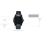 Analog Black Dial Men's Watch