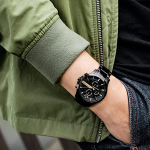 Men's Watch (Black Dial) "